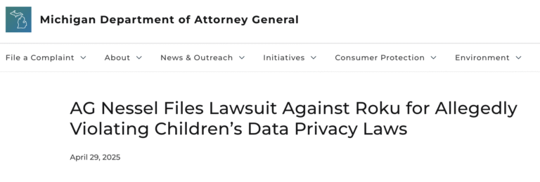 Roku’s Alleged Privacy Violations is A Betrayal of Children’s Trust